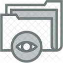Eye Folder Eye View Icon