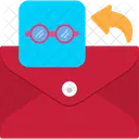 Eye Glasses Email View Read Mail Icon