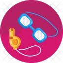 Eye Glasses Water Eye Glasses Whistle Icon