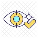 Eye health checkup  Symbol