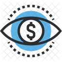 Eye Cash Money Icon