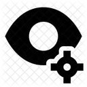 Eye Tracking Point Icon