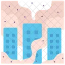 City Smog Pollution Icon