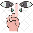 Eye Teaming Focusing Icon