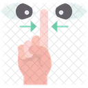 Eye Teaming Focusing Icon