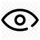 Eye View Eye Password Icon