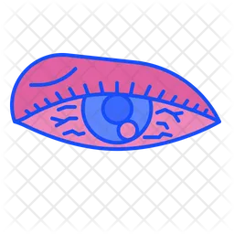 Eye inflammation  Icon