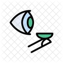 Eye Lens Optics Icon