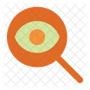 Eye Magnifier Search Icon