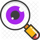Eye Magnifying Search Icon