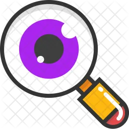 Eye Magnifying  Icon