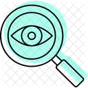 Eye Magnifying Glass Icon