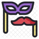 Custom Mask New Year Celebration Icon