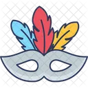 Eye Mask Carnival Costume Icon