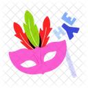 Eye Mask Fancy Mask Festive Mask アイコン