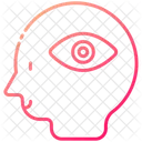 Eye Brain Think Icon
