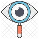 Eye Monitoring Cyber Monitoring Cyber Security Icon
