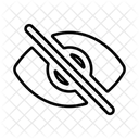 Eye Off Hidden Icon