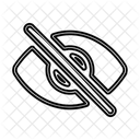 Eye Off Hidden Icon