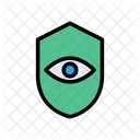 Protection Shield Eye Icon