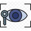 Eye Recognition  Icon
