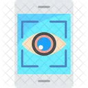Eye Recognition Security Protection Icon