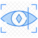 Eye Recognition Security Protection Icon