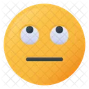 Eye Roll Face Emoji Icon