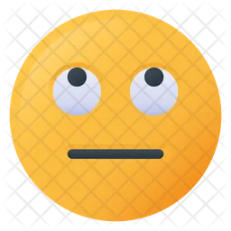 Eye Roll Emoji Icon
