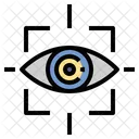 Eye Sensor Tracking Icon