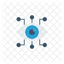 Eye Scan Sensor Technology Icon