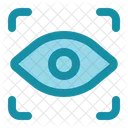 Eye Scan Essential Basic Icon