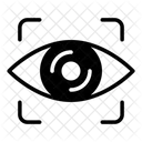 Eye Scan Retinal Scan Iris Recognition Icon