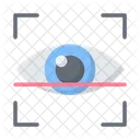 Eye Scan Security Protection Icon