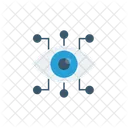 Eye Scan Sensor Technology Icon