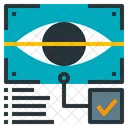 Eye Scan Artificial Intelligence Ai Icône