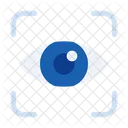 Eye Scan Eye Scanning Eye Scanner Icône