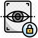 Eye Scan Lock  Icon