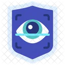 Eye Scan Shield  Icon