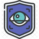 Eye Scan Shield  Icon