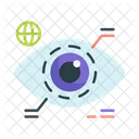 Future Eye Technology Icon