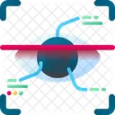 Eye Scanner Security Biometric Icon