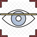 Biometric Verification Eye Scanner Iris Scanner Icon