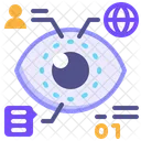 Flat Edited Identification Icon