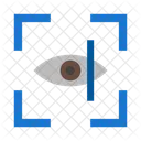 Eye Scanner Security Biometric Icon