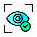 Eye scanner Verified  Icon