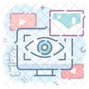 Eye Scanning  Icon