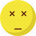 Eye Sealed Angry Emoticons Icône