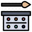 Eye Shadow Palette  Icon