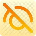 Eye Slash Alt Icon